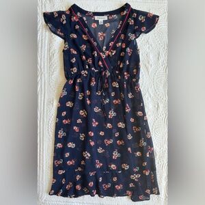 Motherhood Maternity navy floral dress